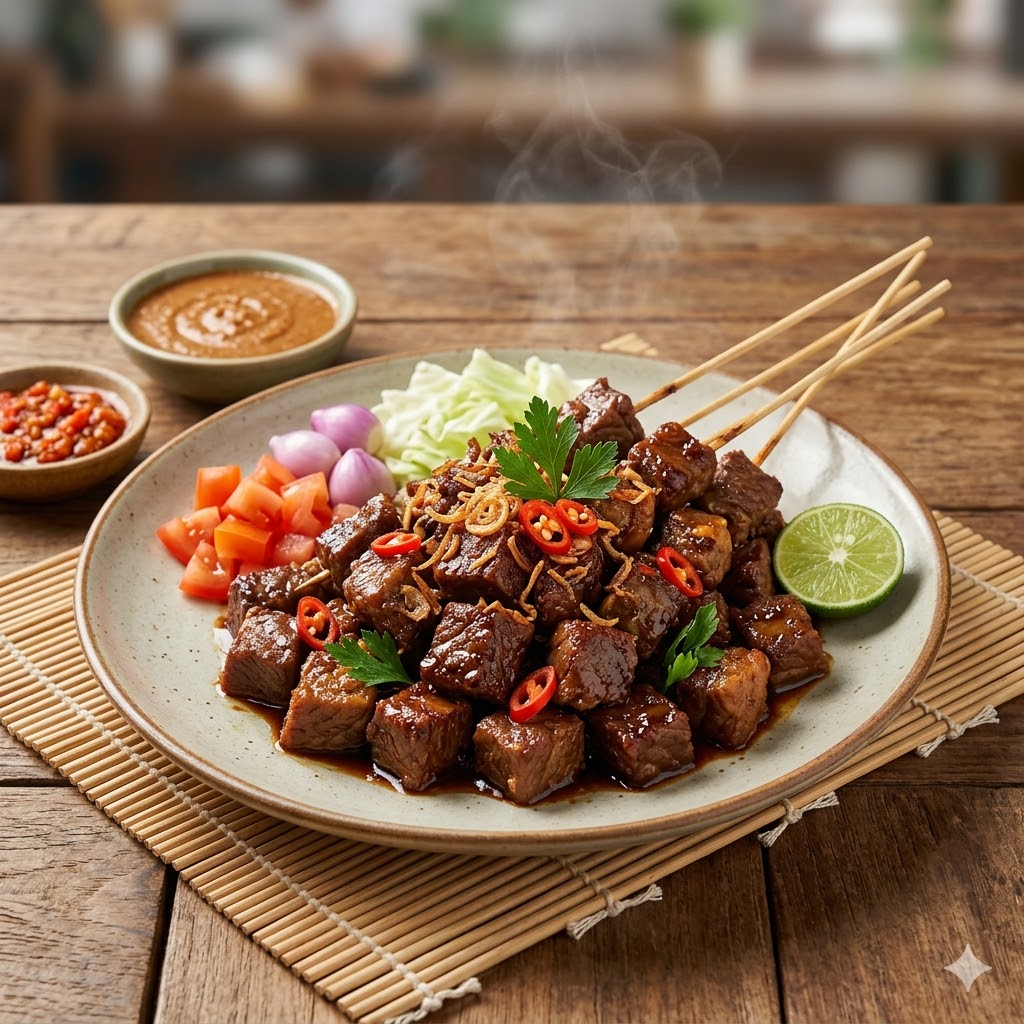 Sate Goreng Sapi Pak Budi